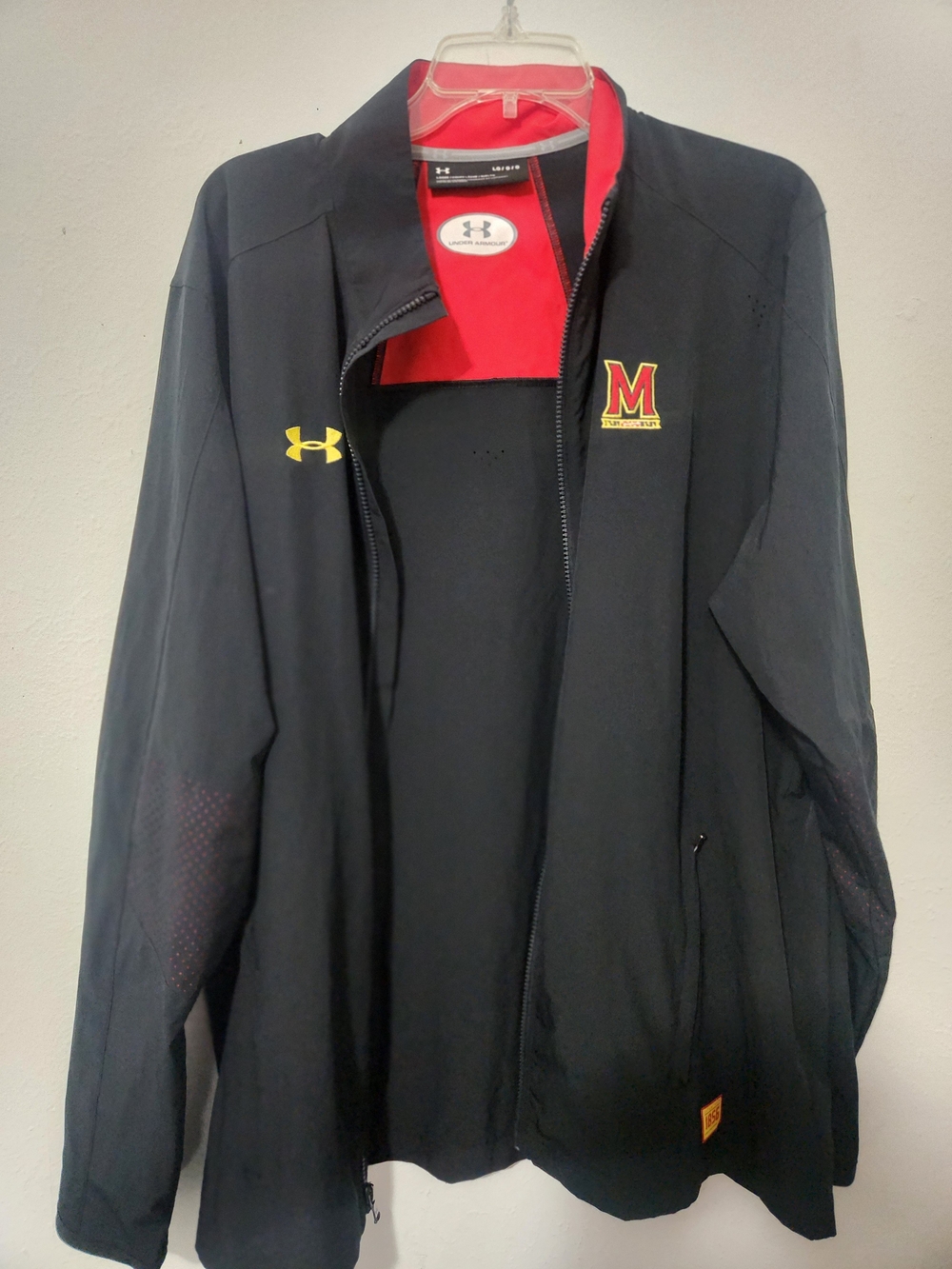 Under Armour Maryland Terrapins Black Full-Zip Jacket - Picture 4 of 5